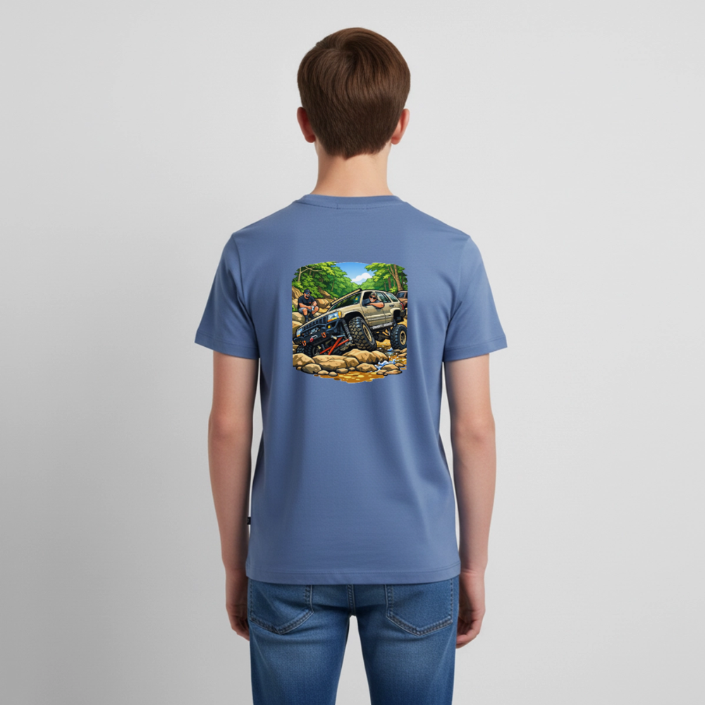 Mangett Modified Offroad Kids Shirt - stone blue 