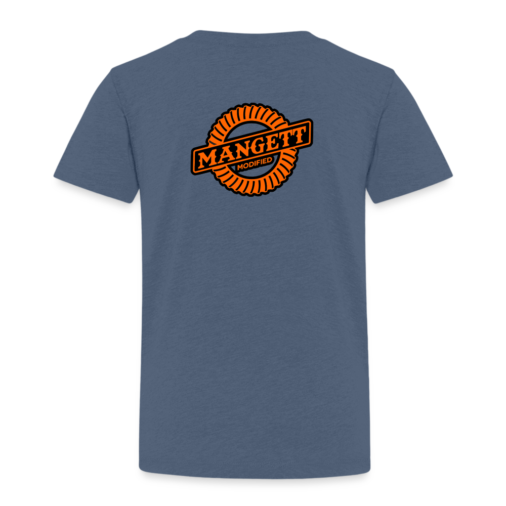 Mangett Modified Toddler T-Shirt - heather blue