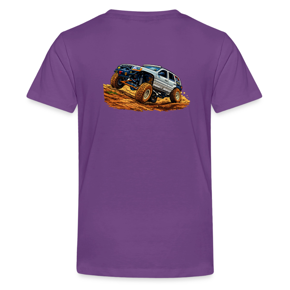 Mangett Modified Flexy Kids Shirt - purple