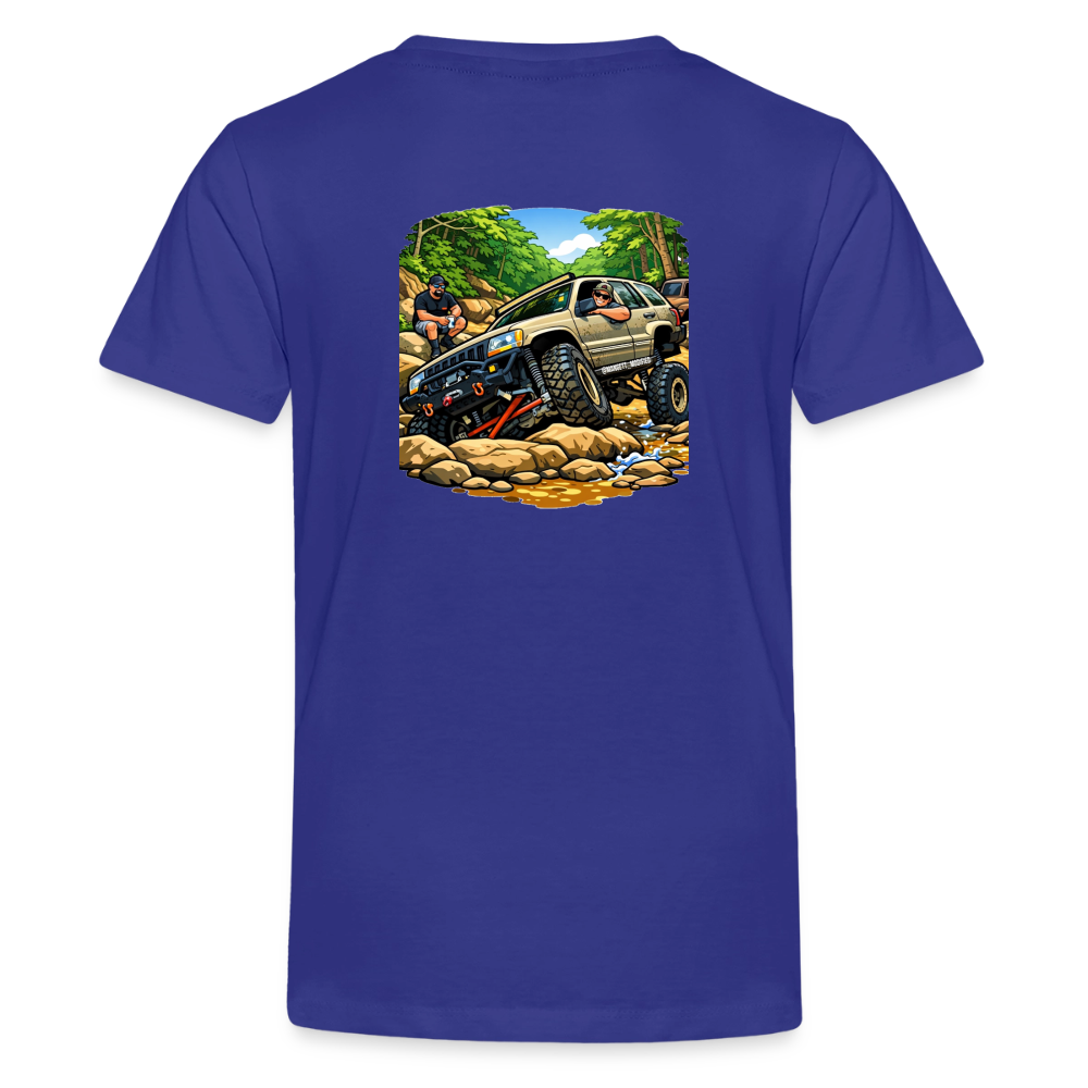 Mangett Modified Offroad Kids Shirt - royal blue