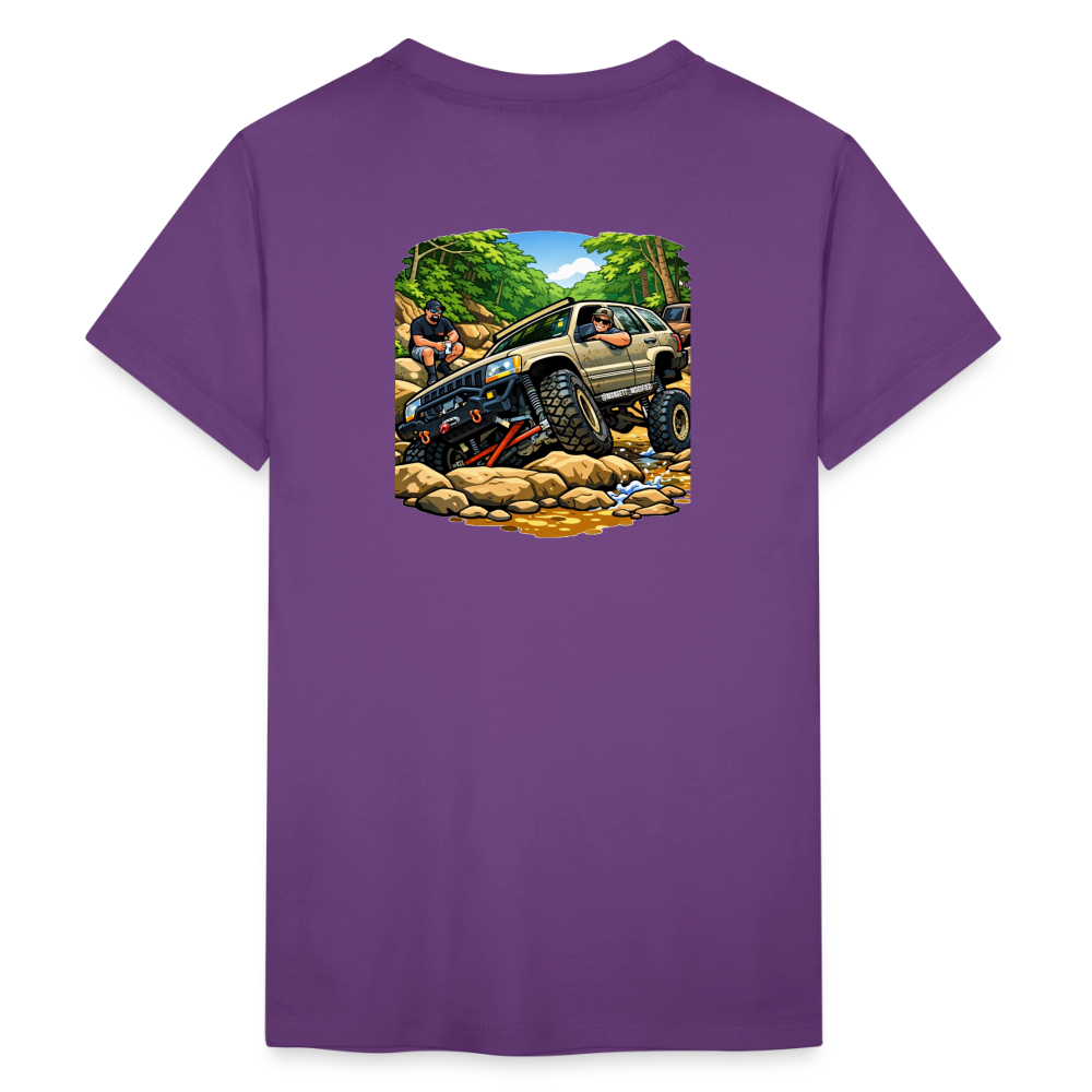 Mangett Modified Offroad Kids Shirt - purple