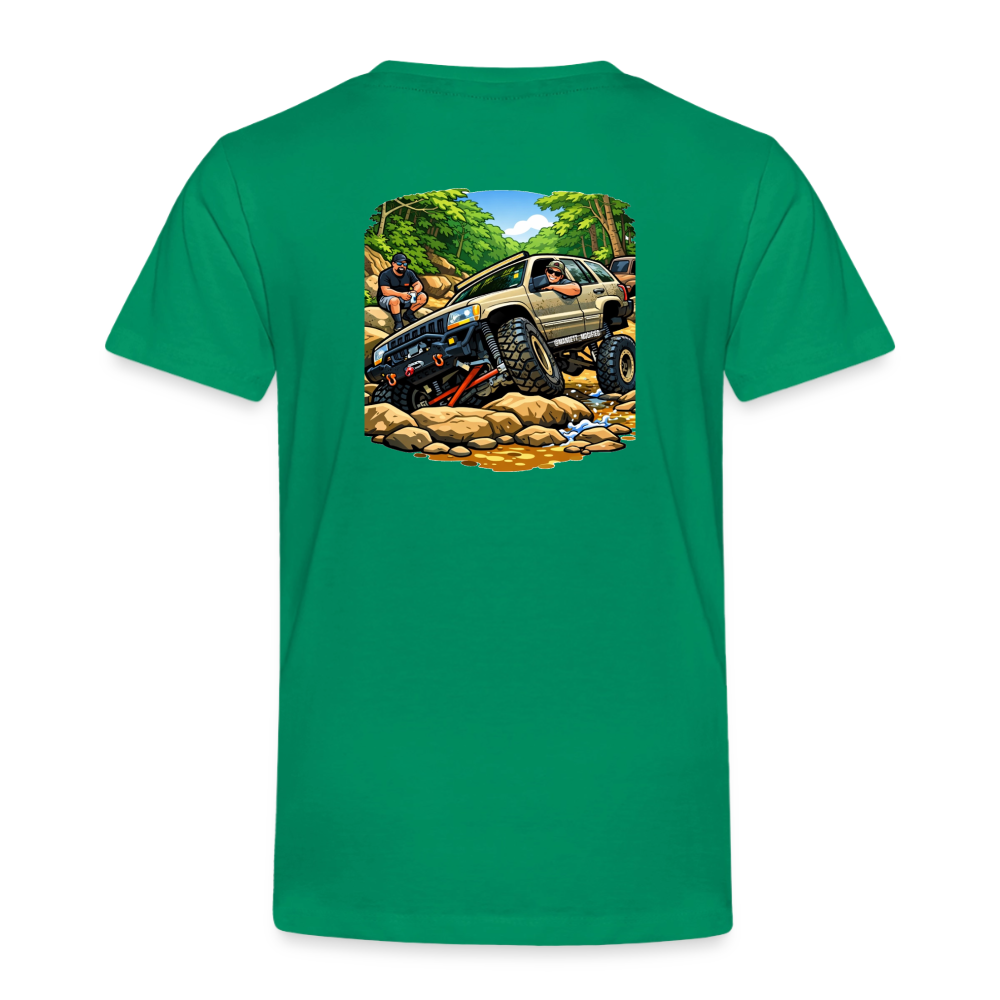 Mangett Modified Offroad Toddler Shirt - kelly green