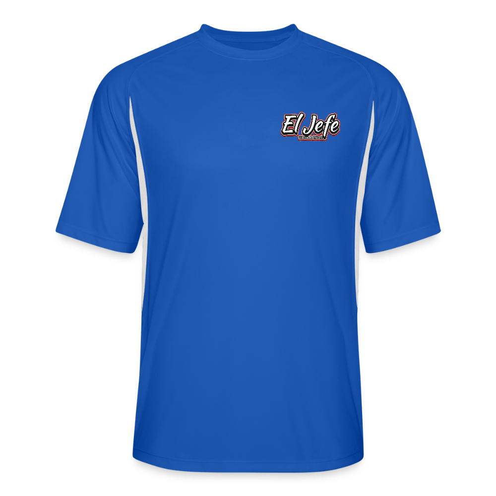 El Jefe Taco Dry Fit - royal/white