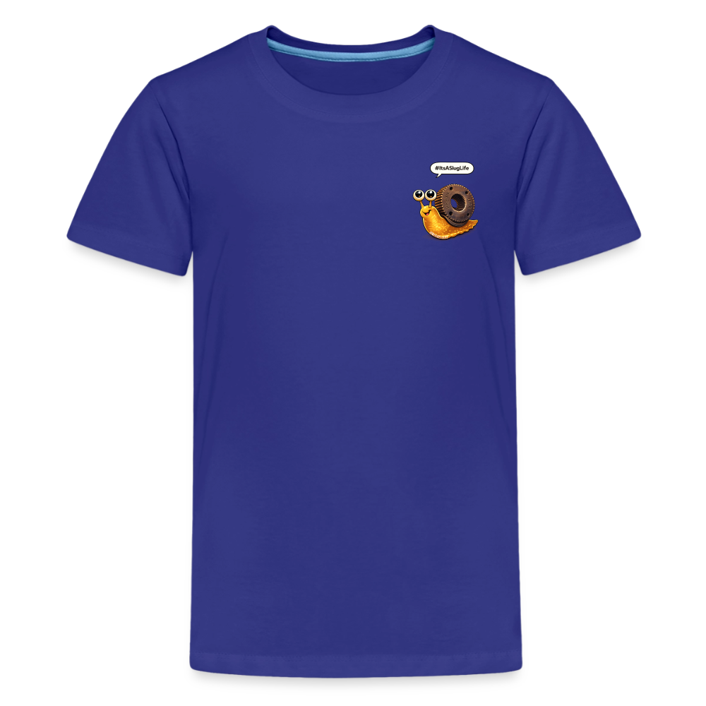 Its a Slug Life Kids Shirt - royal blue