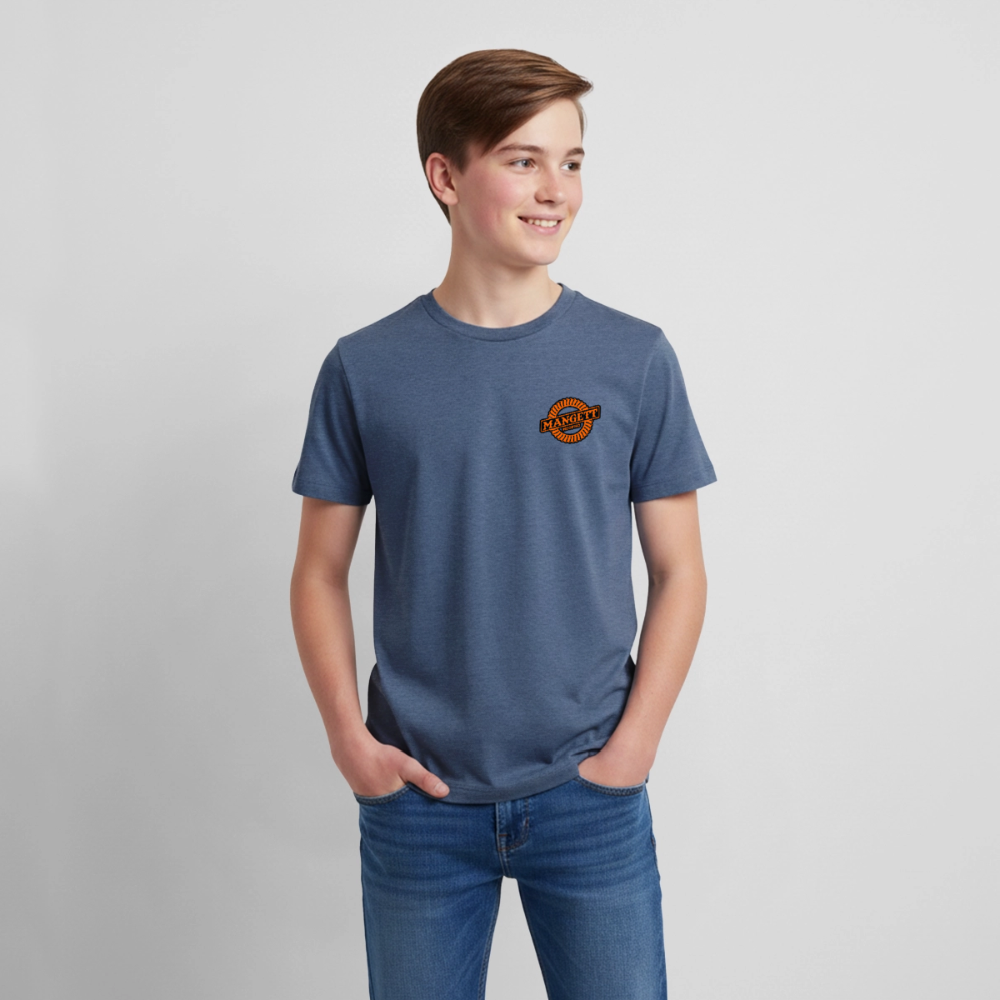 Mangett Modified Flexy Kids Shirt - heather blue