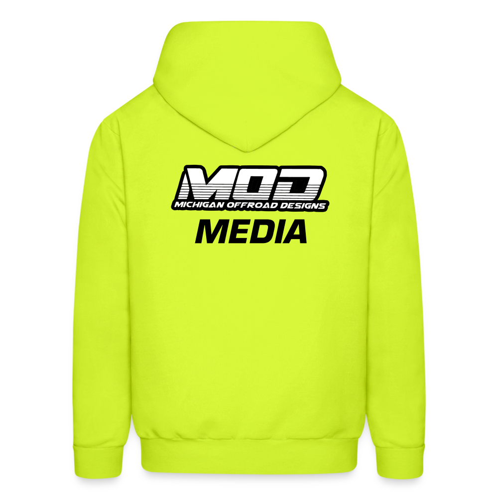 MOD Media Hoodie - safety green