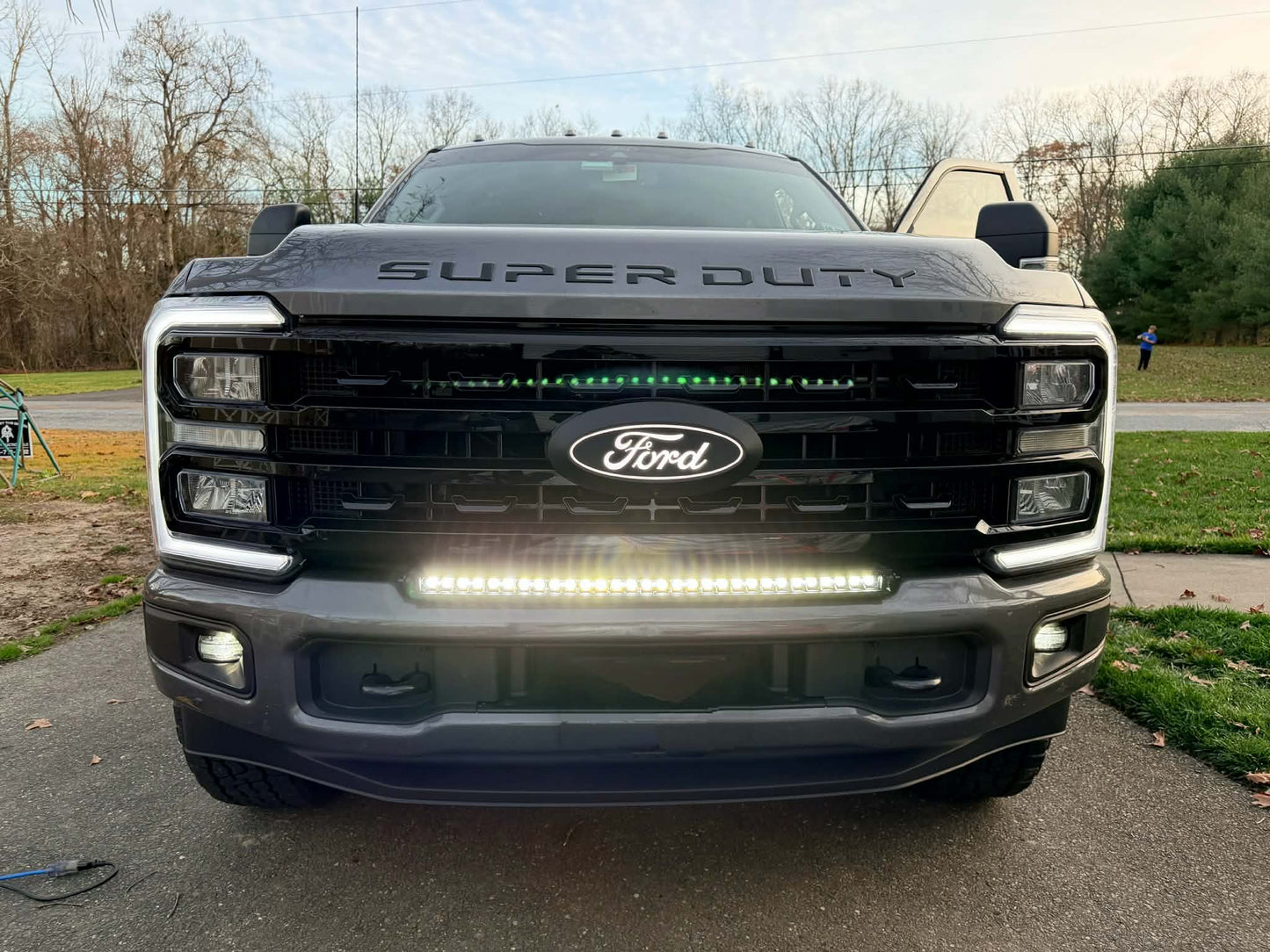 2023+ Ford Super Duty Light Bar Bracket for Rough Country Light Bar