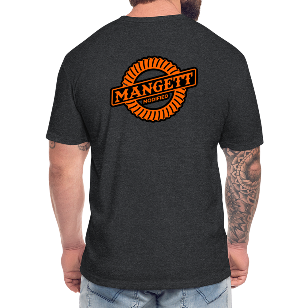 Mangett  Modified T-Shirt - heather black