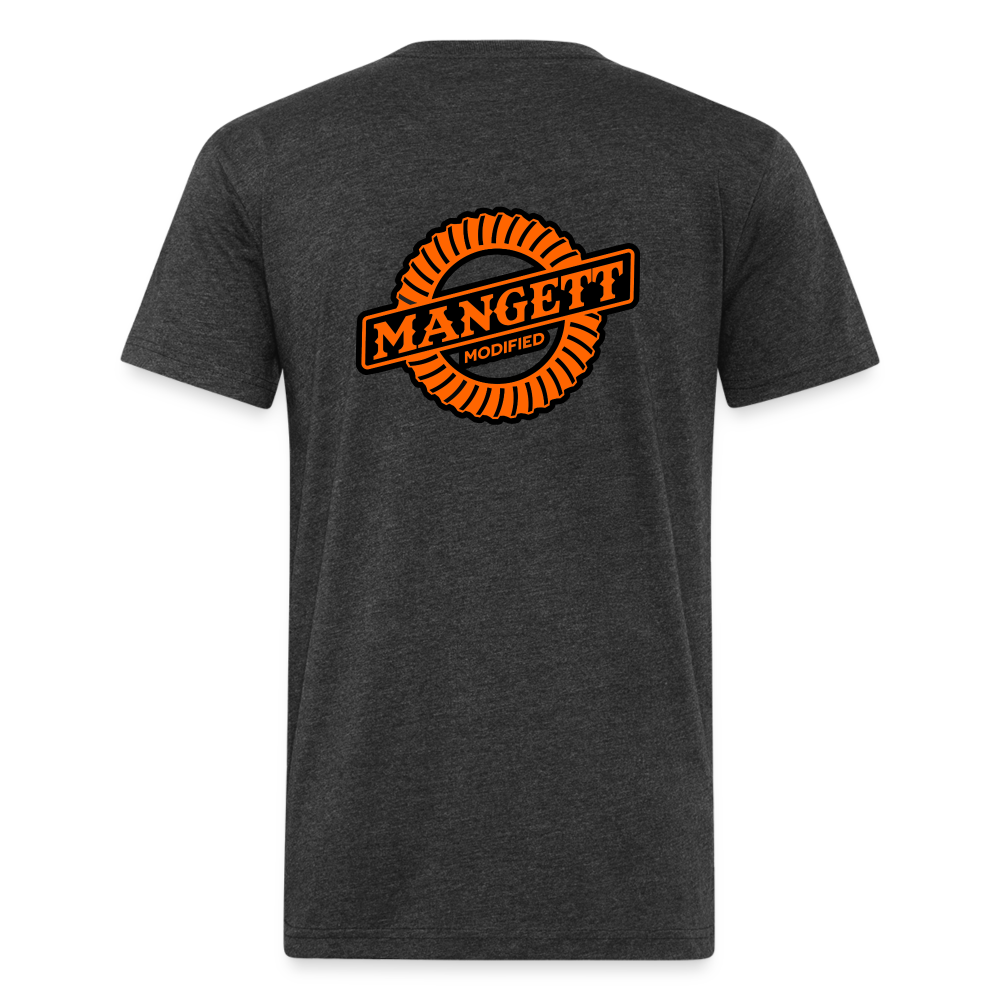 Mangett  Modified T-Shirt - heather black