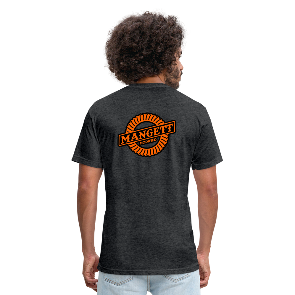 Mangett  Modified T-Shirt - heather black