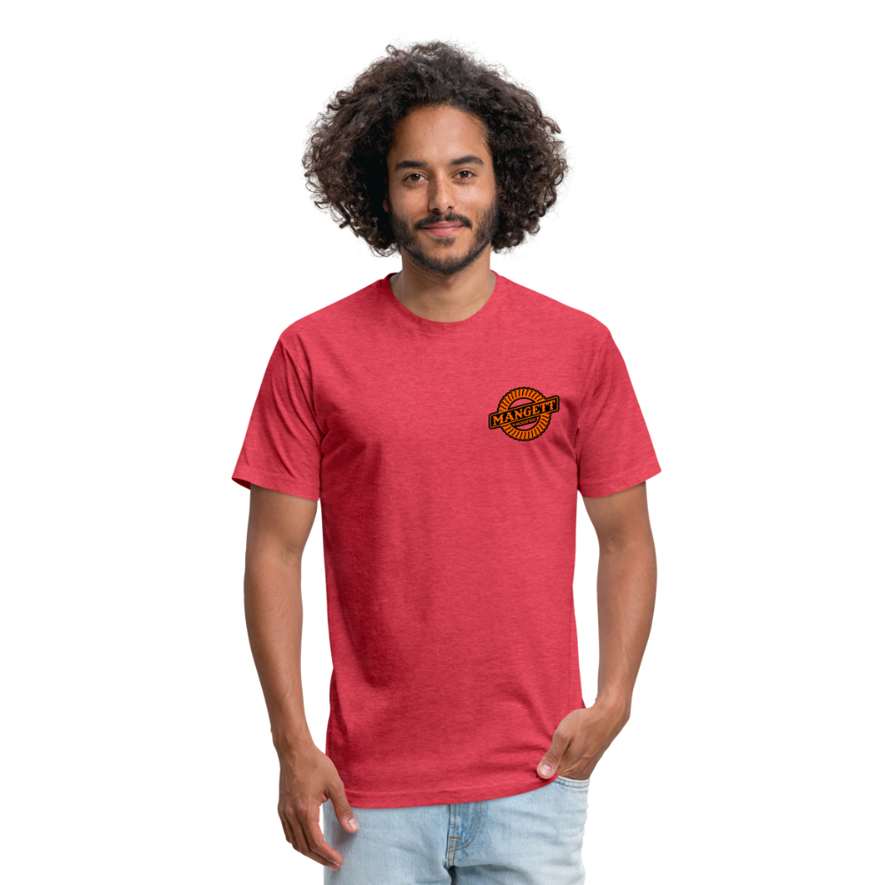 Mangett  Modified T-Shirt - heather red