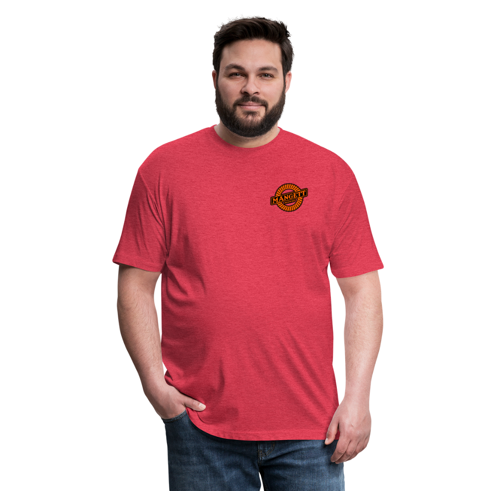 Mangett  Modified T-Shirt - heather red