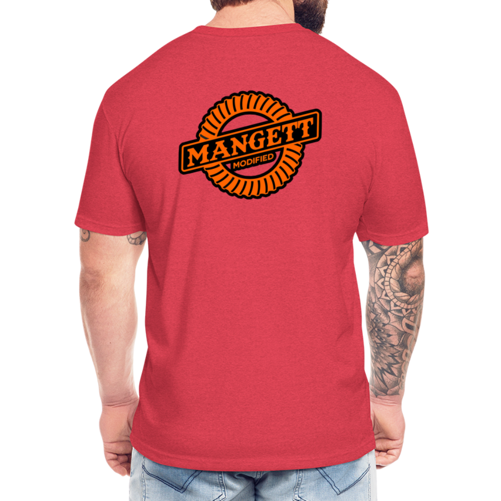 Mangett  Modified T-Shirt - heather red