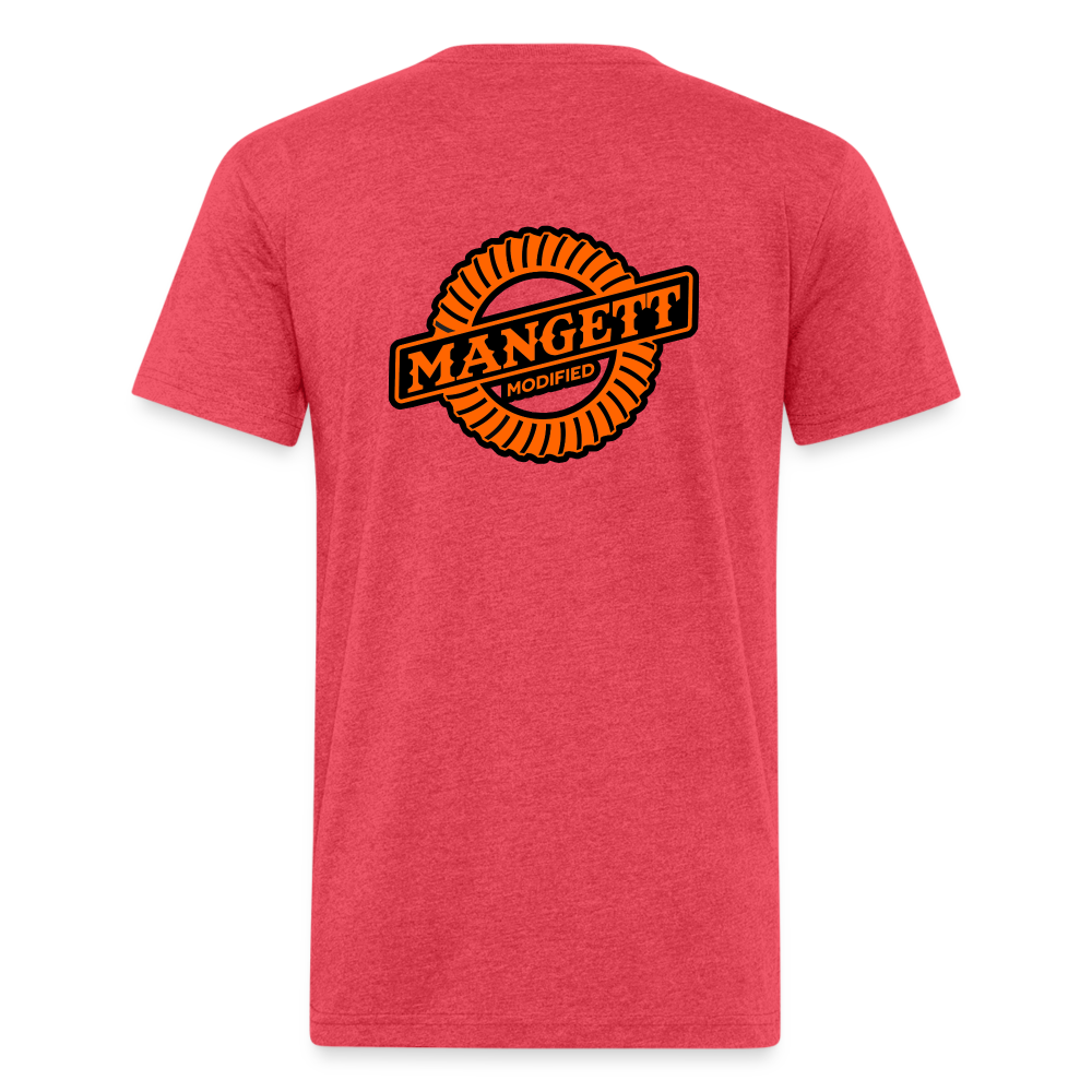 Mangett  Modified T-Shirt - heather red