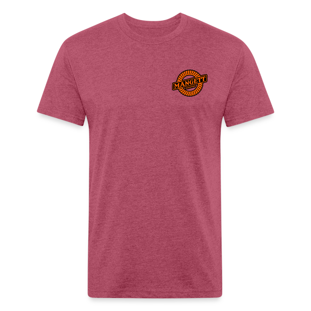 Mangett  Modified T-Shirt - heather burgundy