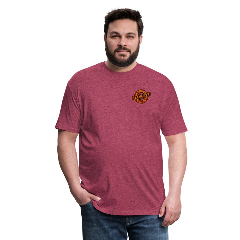 Mangett  Modified T-Shirt - heather burgundy