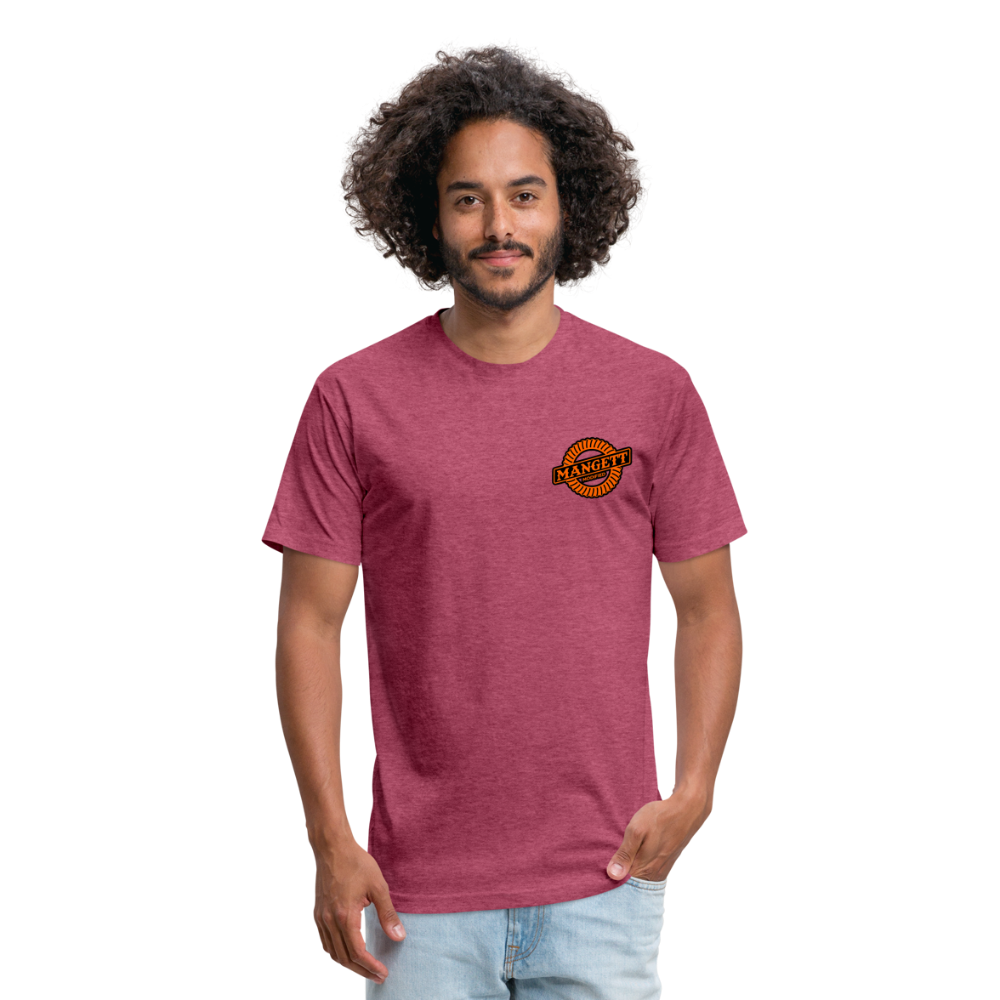 Mangett  Modified T-Shirt - heather burgundy