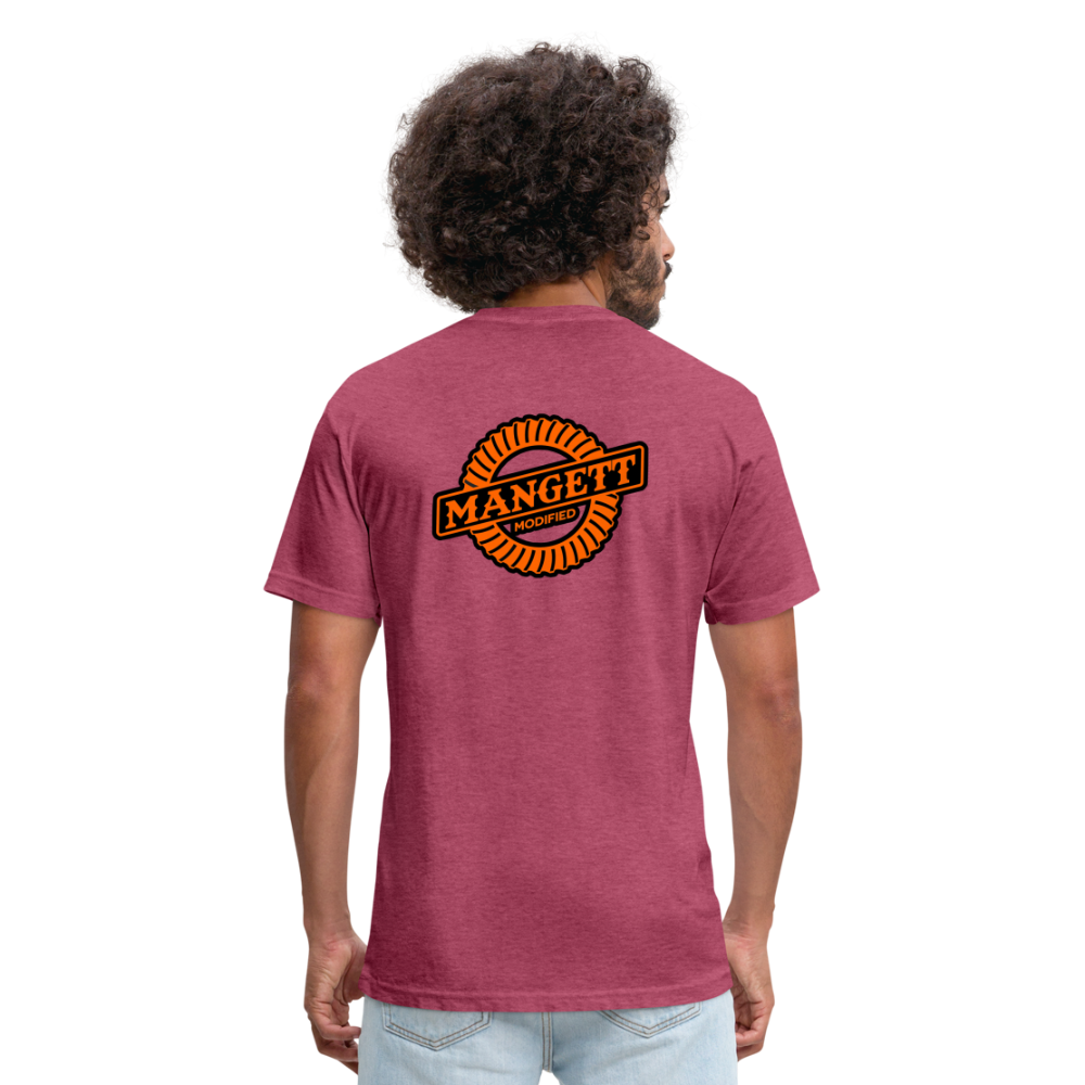 Mangett  Modified T-Shirt - heather burgundy