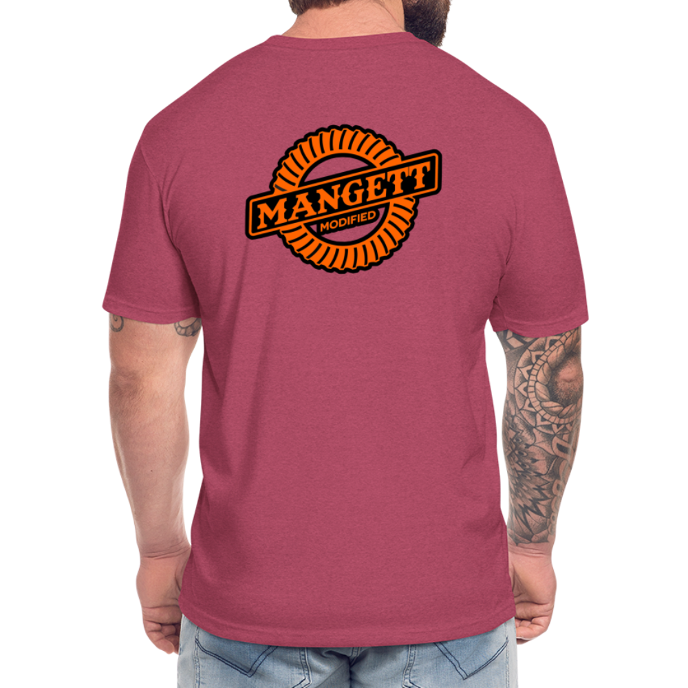 Mangett  Modified T-Shirt - heather burgundy