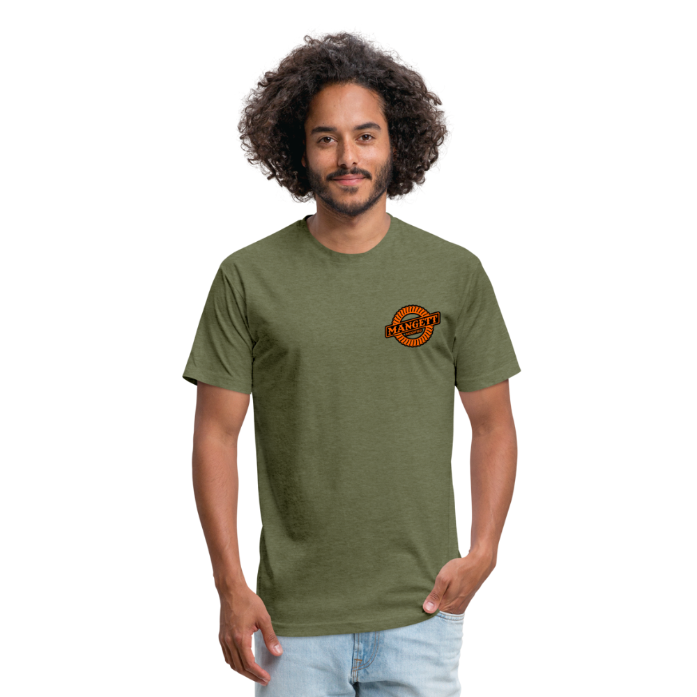 Mangett  Modified T-Shirt - heather military green