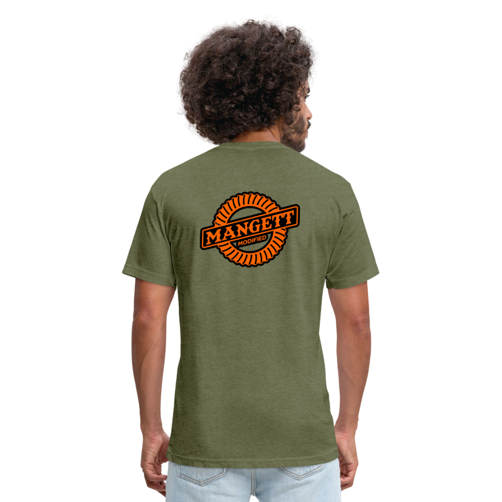 Mangett  Modified T-Shirt - heather military green