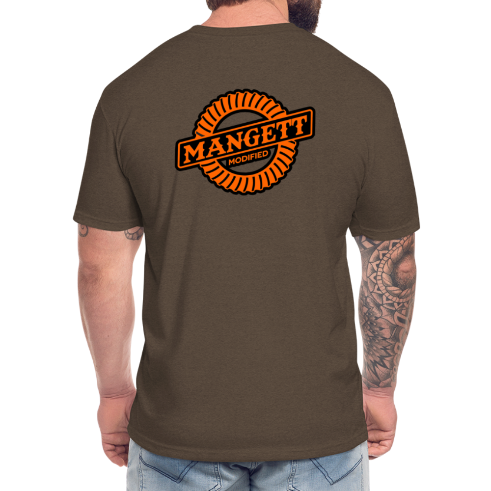 Mangett  Modified T-Shirt - heather espresso