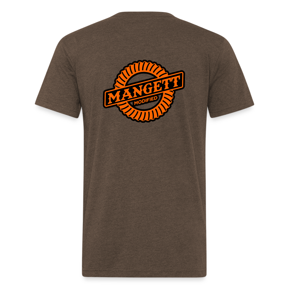 Mangett  Modified T-Shirt - heather espresso