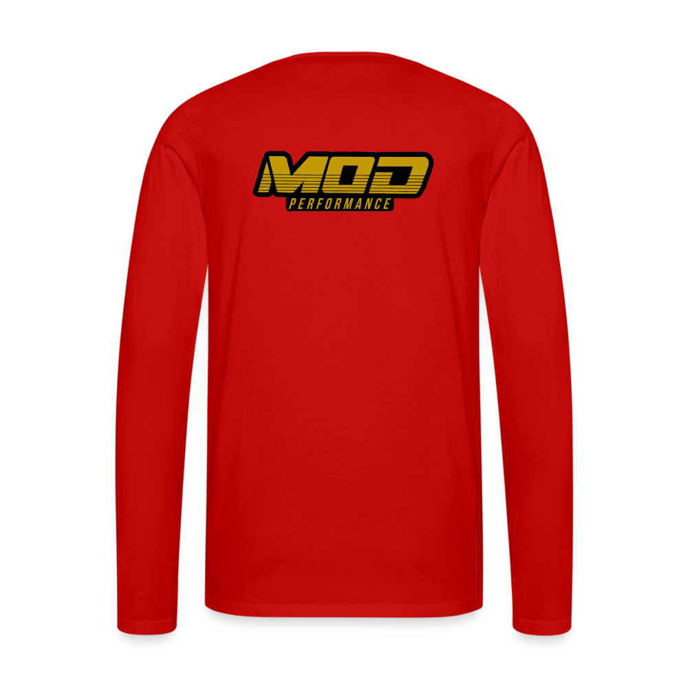 MOD Performance Long Sleeve - red