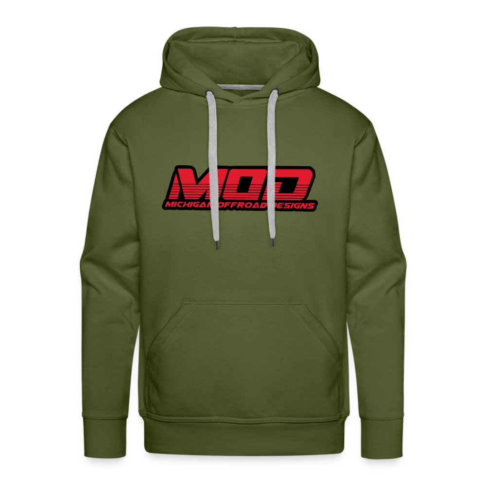 Michigan Offroad Designs Hoodie - olive green