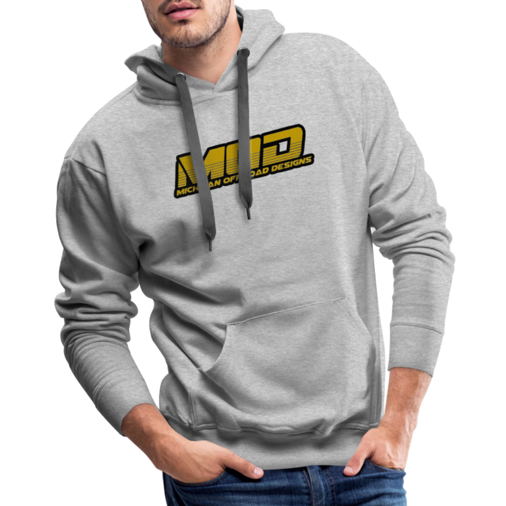 Michigan Offroad Designs Hoodie - heather grey