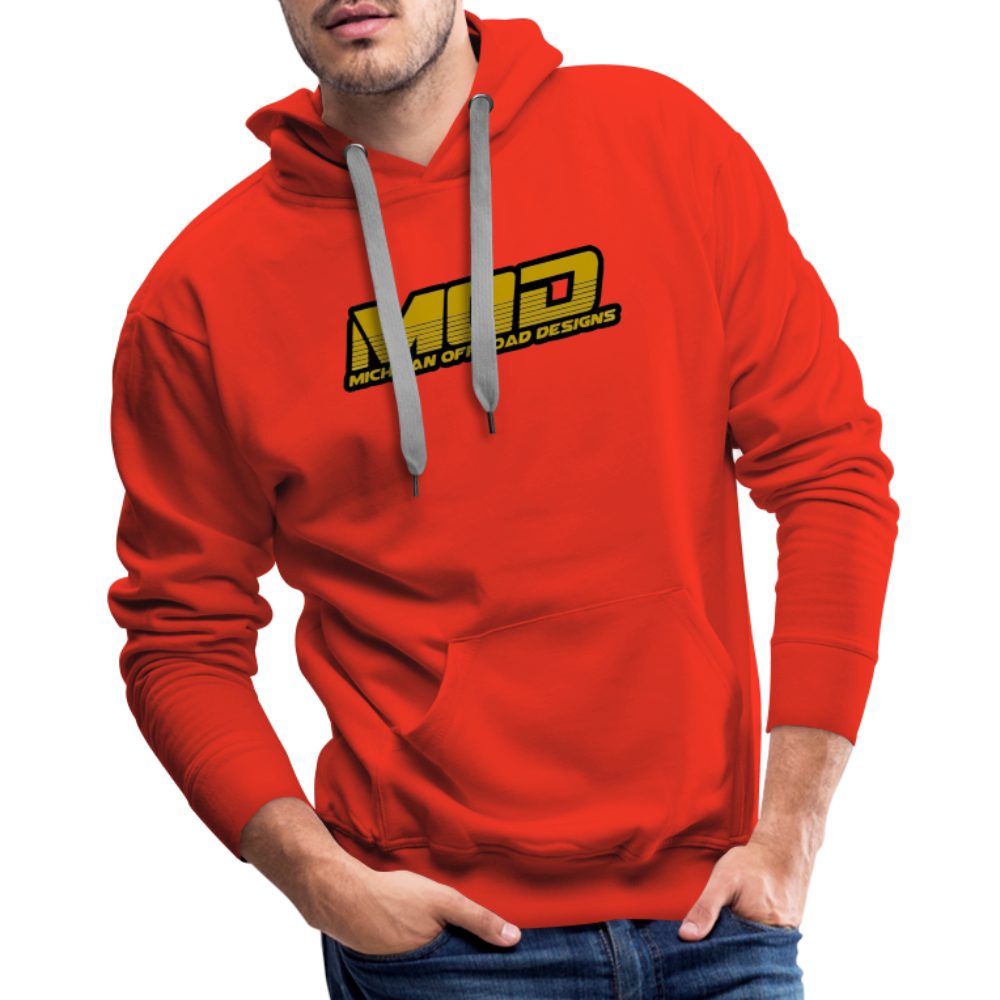 Michigan Offroad Designs Hoodie - red