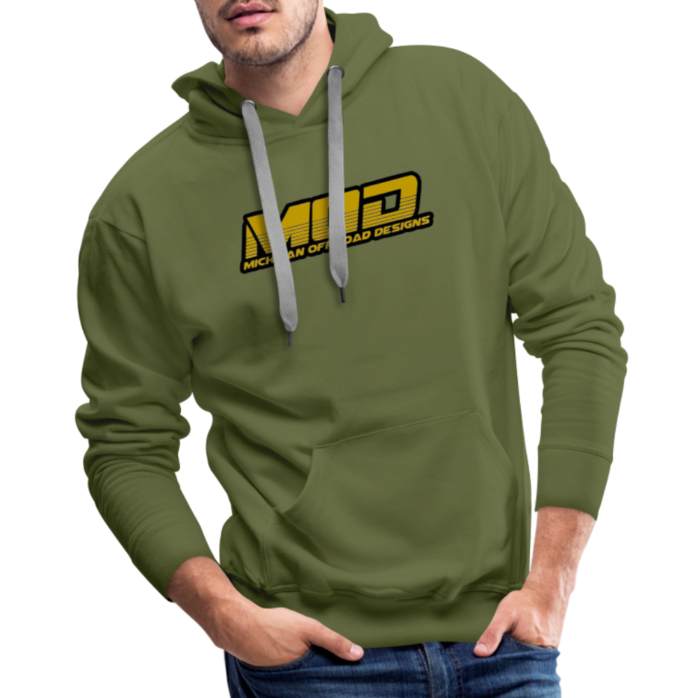 Michigan Offroad Designs Hoodie - olive green