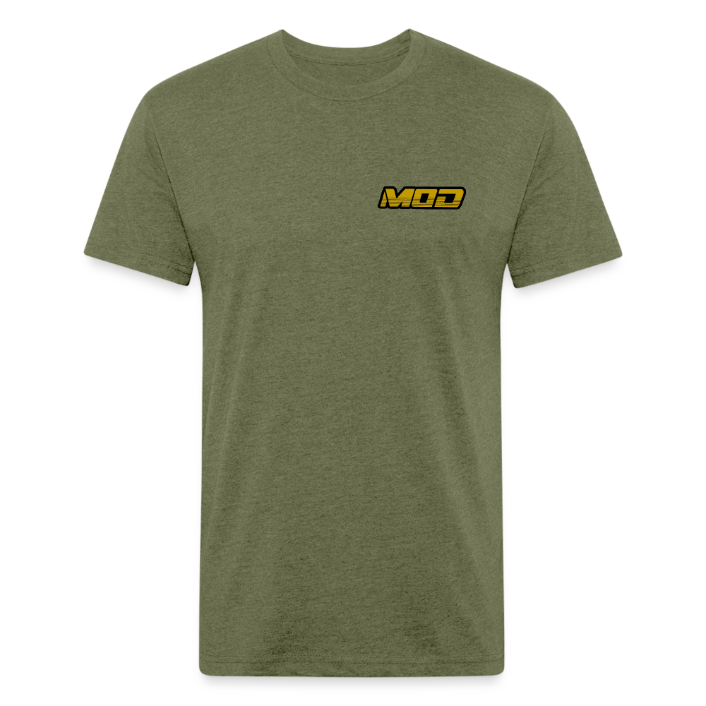 Michigan Offroad Designs T-Shirt - heather military green