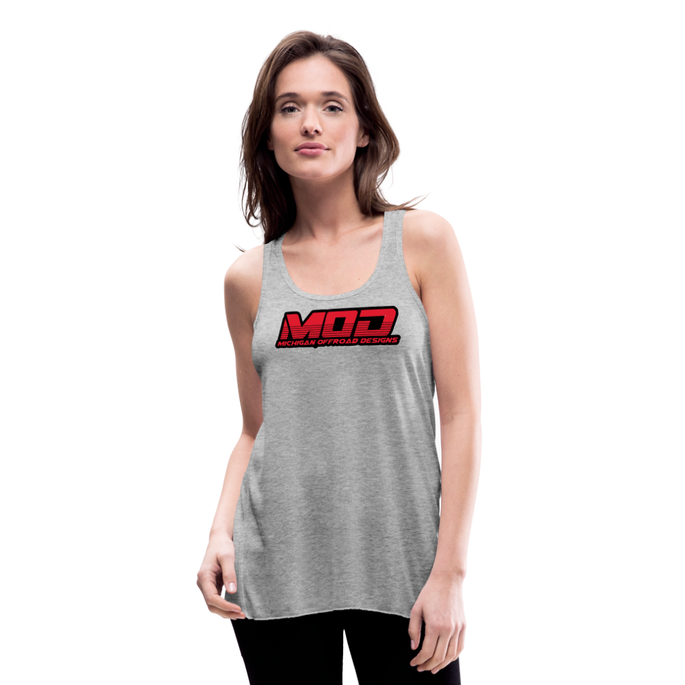 Michigan Offroad Designs  Woman's Tank Top - heather gray