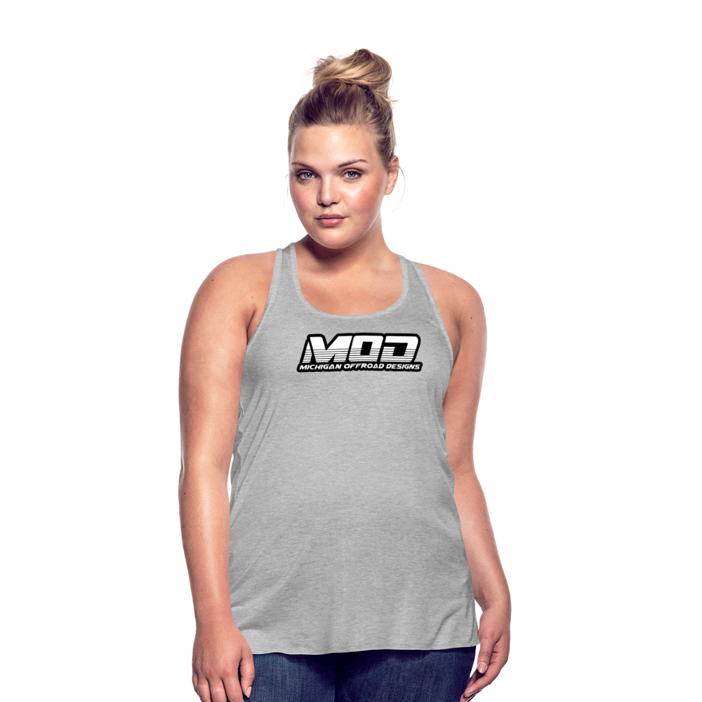 Michigan Offroad Designs  Woman's Tank Top - heather gray